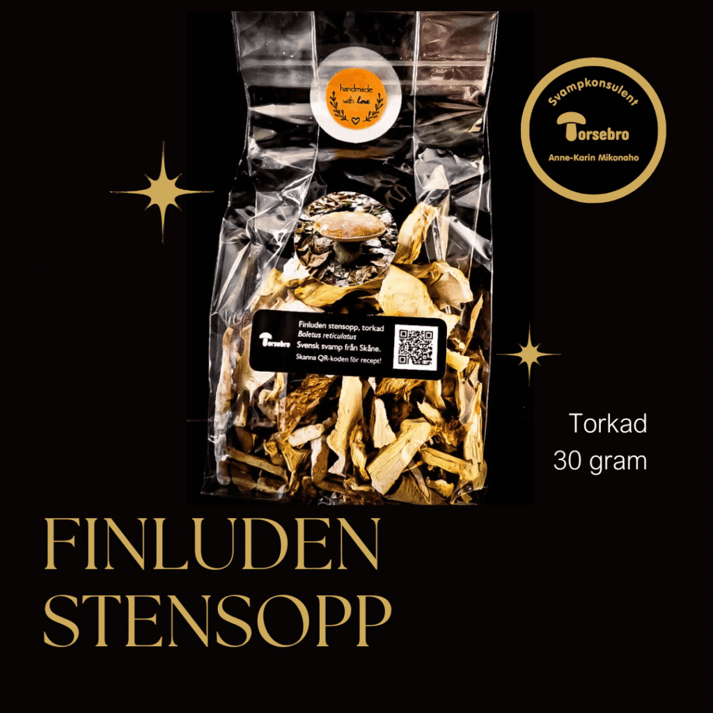 Torkad finluden stensopp 30 gram i butik