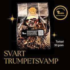 Svart trumpetsvamp torkad 30 g