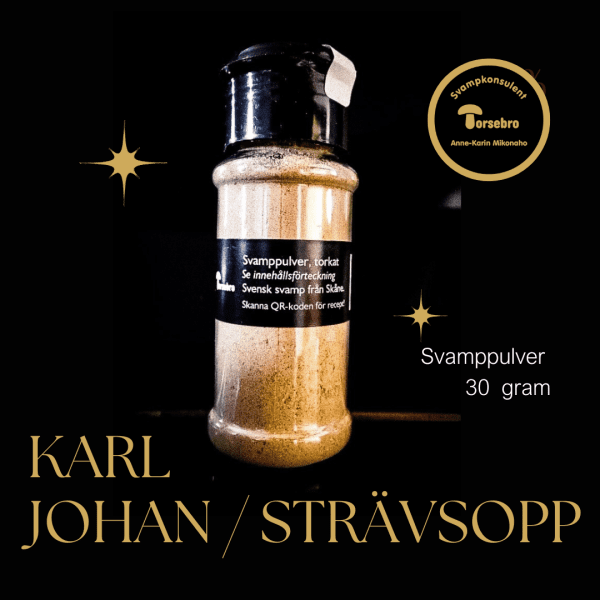 Svamppulver karljohan/strävsopp 30 gram
