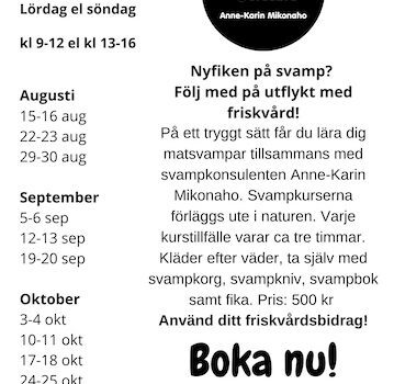 Svampkurser 2026